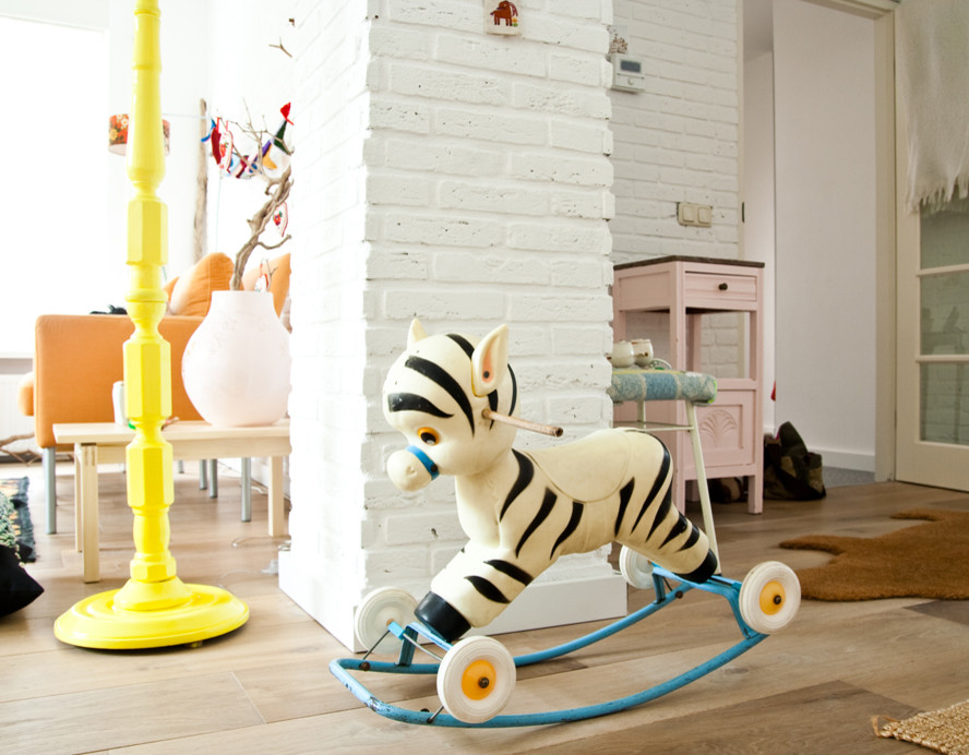 Inspiration for an eclectic kids' room in Amsterdam.