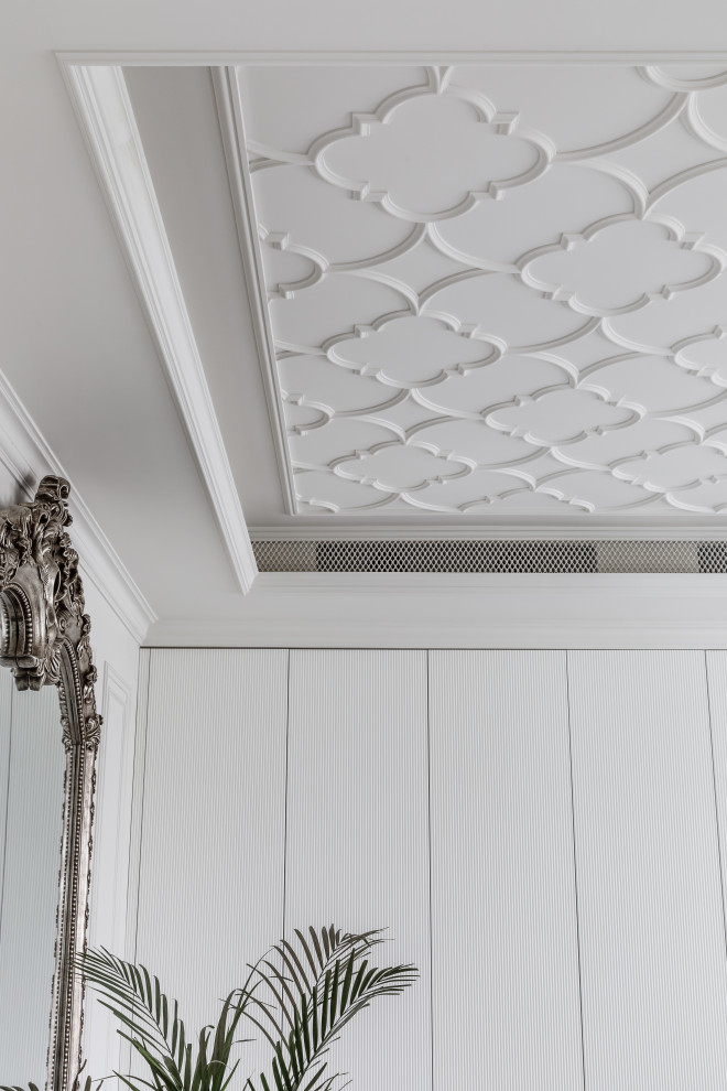 Гипсовая лепнина Аврора в интерьере частного дома в Краснодаре