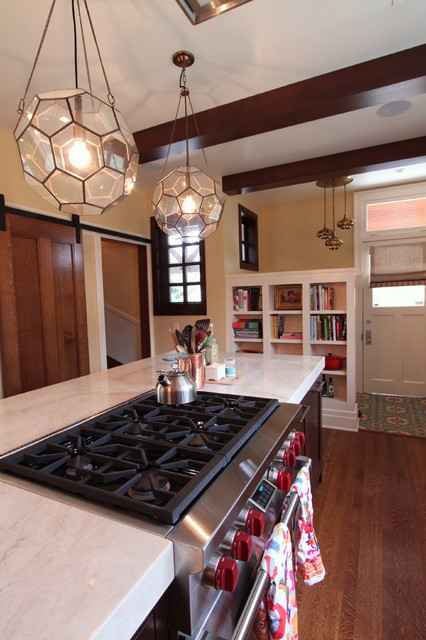kitchen + informal dining eclectico-cocina
