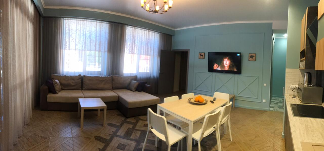 дизайн двухкомнатной квартиры в Домбае