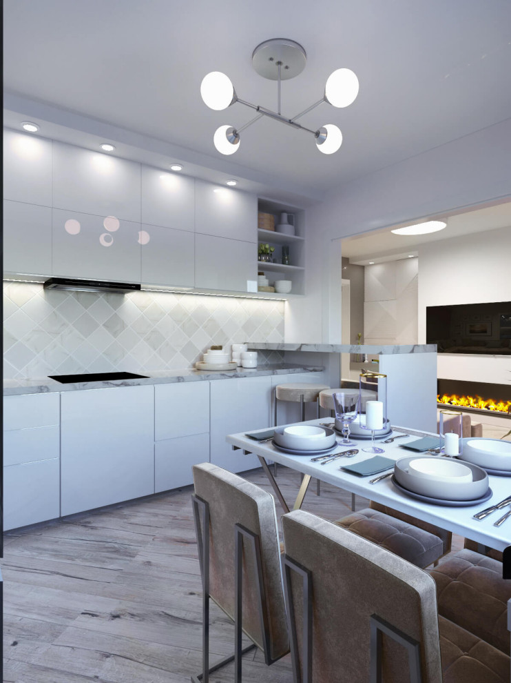 Дизайн квартиры 81 м2 в ЖУ Невский