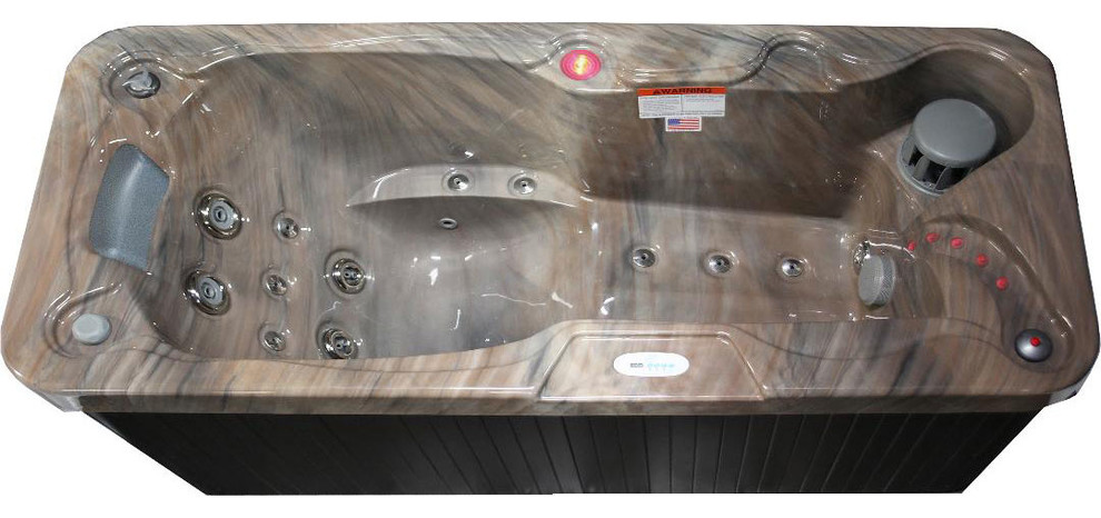 Hudson Bay 1 Person 19 Jet Spa with Stainless Jets and 110V GFCI Cord