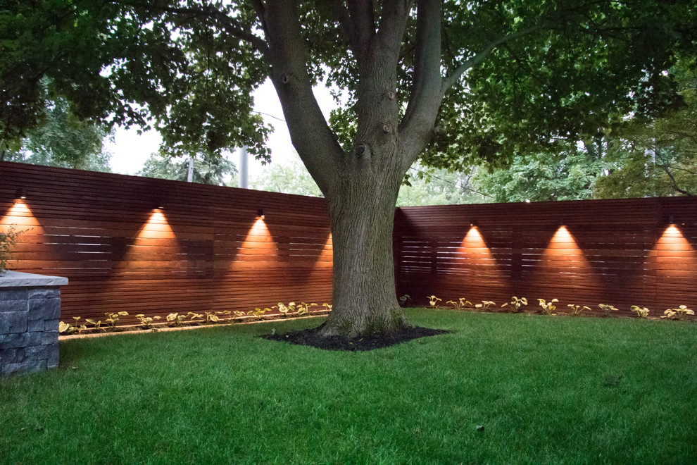 contemporary landscape lighting