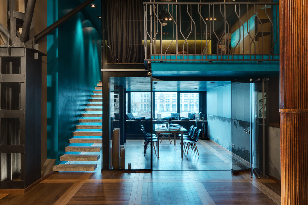 Уникальная лестница проект ZALA в центре Киева (наша работа)!