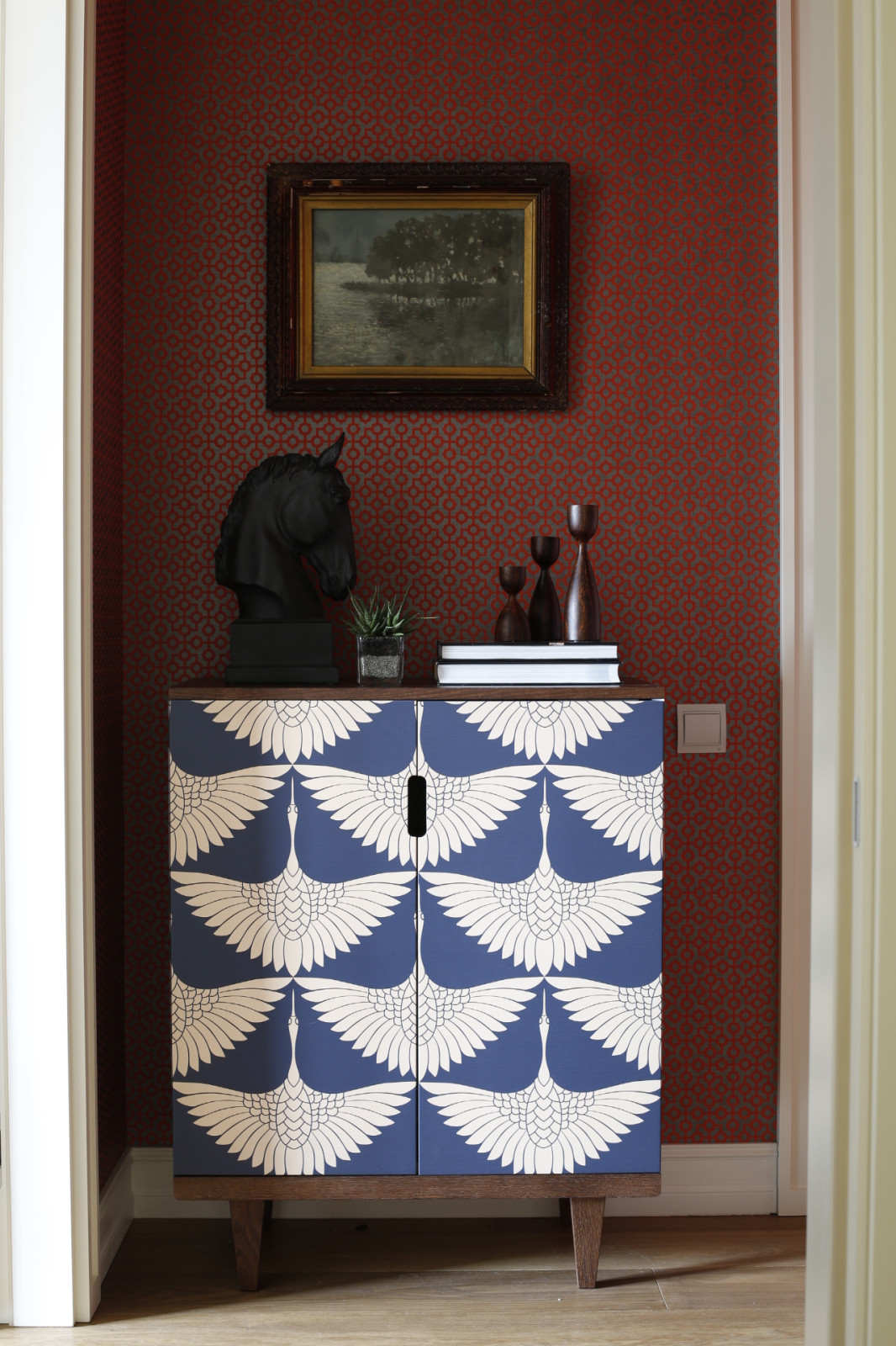 Романтичная "Сталинка" с окнами в Нескучный сад.