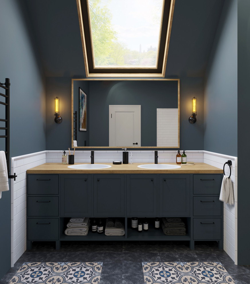 мастер-ванная. визуализация