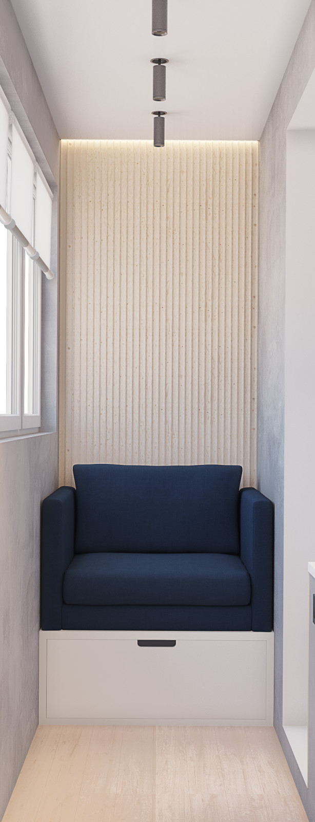 Студия 29м2 для молодой девушки