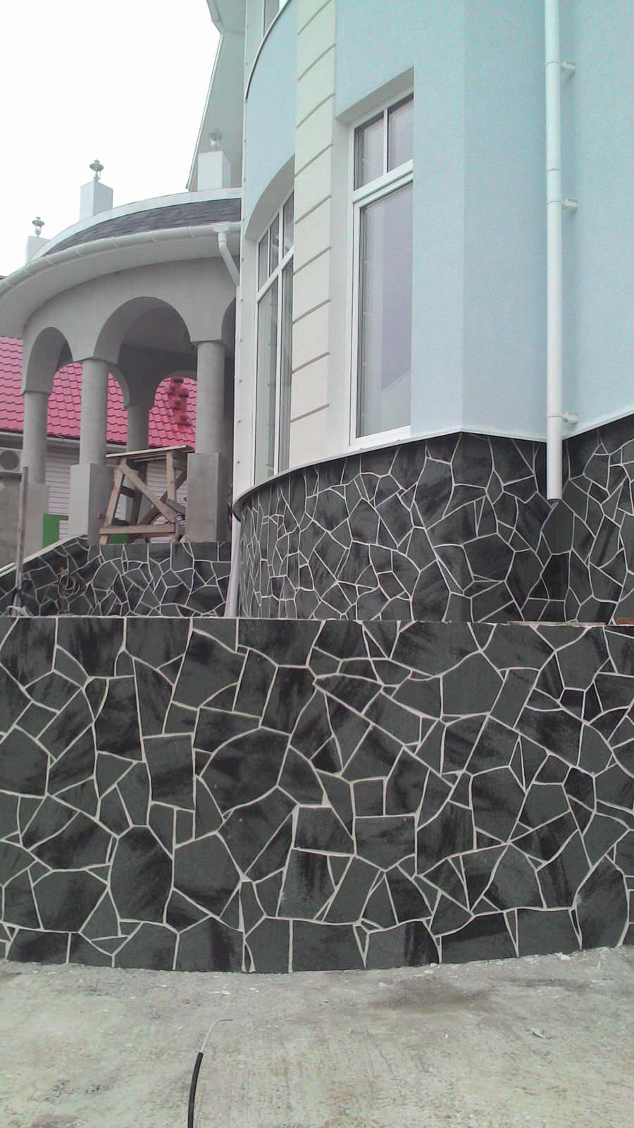 Гибкий камень Делап из натуральной мраморной крошки