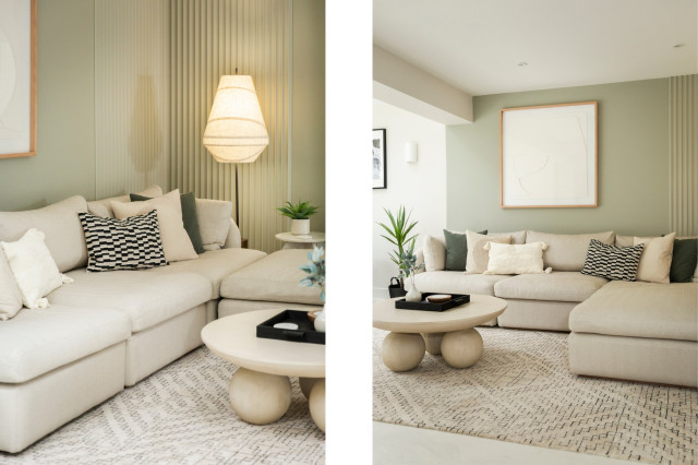 Chestnut - Lounge area contemporary-vardagsrum