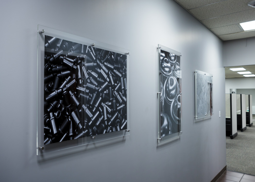Custom Artwork Photographer: Ben Perfect Stand-off Post Framing: Frame & Mat Sho