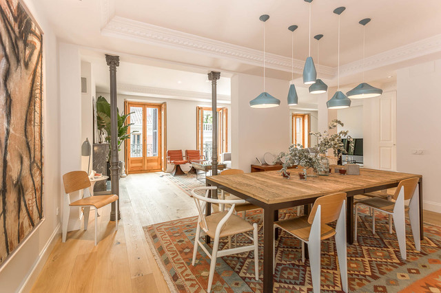 Fotograf&iacute;a Interiorismo eclectic-dining-room