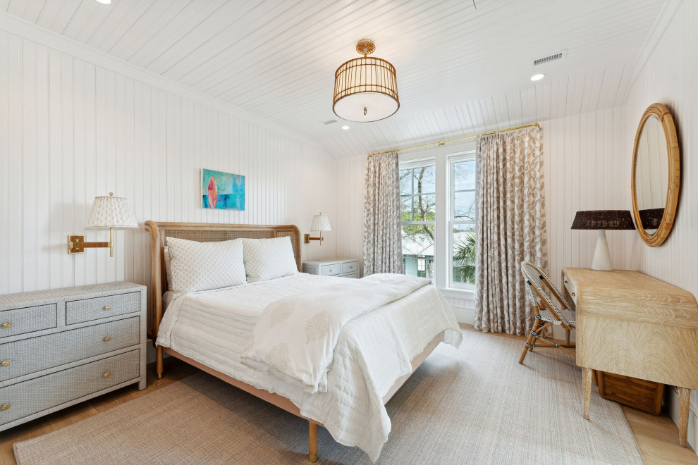 Historic Sea Cabins - Beach style bedroom photo in Charleston
