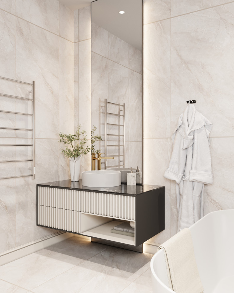 Ванная в стиле Арт Деко