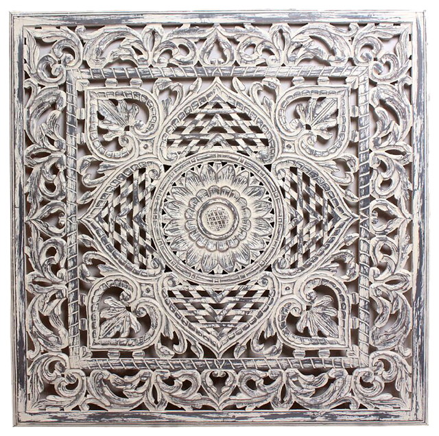 Ab Home Southern Living Wall Panel Black