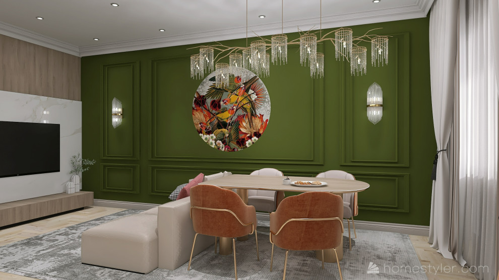 Трехкомнатная квартира