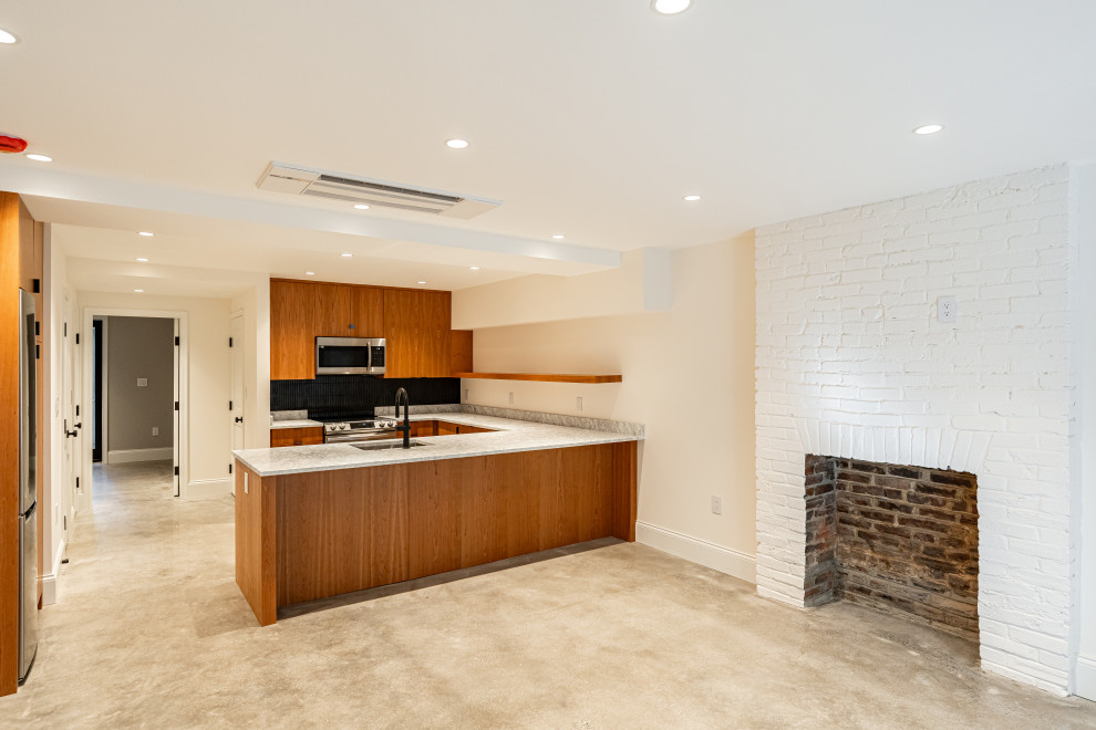 Eclectic Townhome City Scape