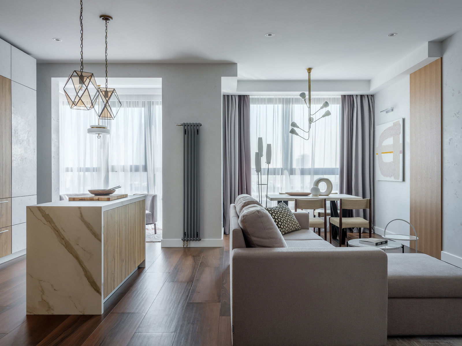 Квартира с видом на Москва-сити