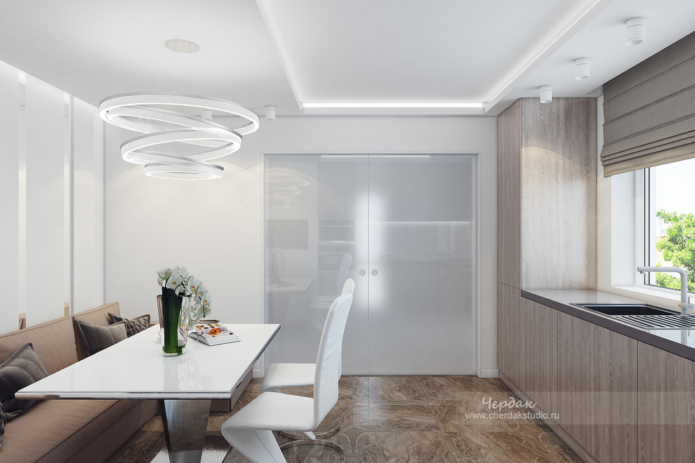 Квартира в современном стиле. ЖК Вива на Дунайском