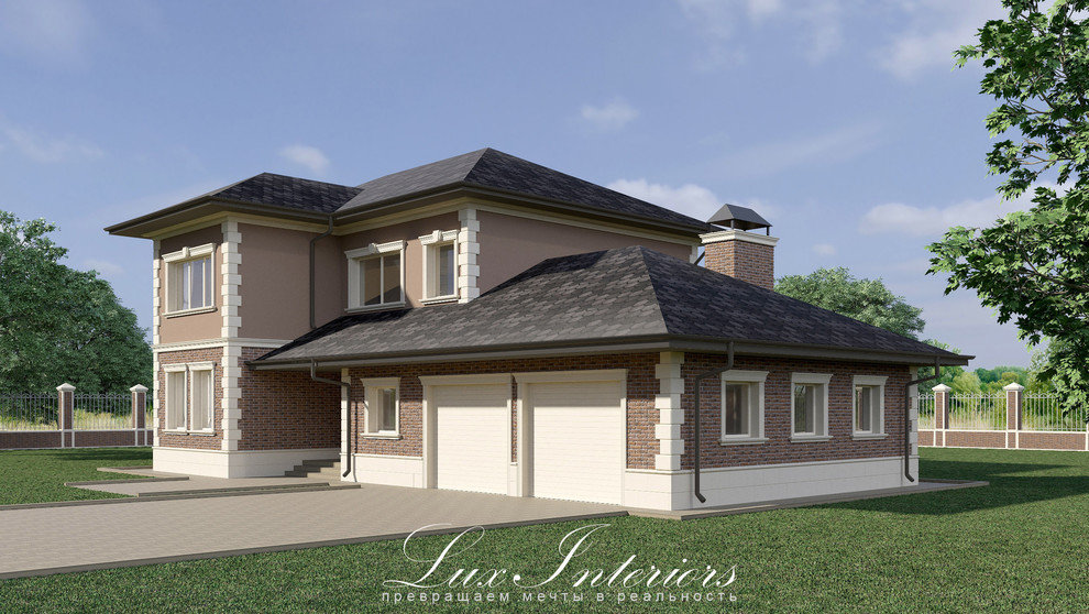 Дом в подмосковном Павлово 370 м2