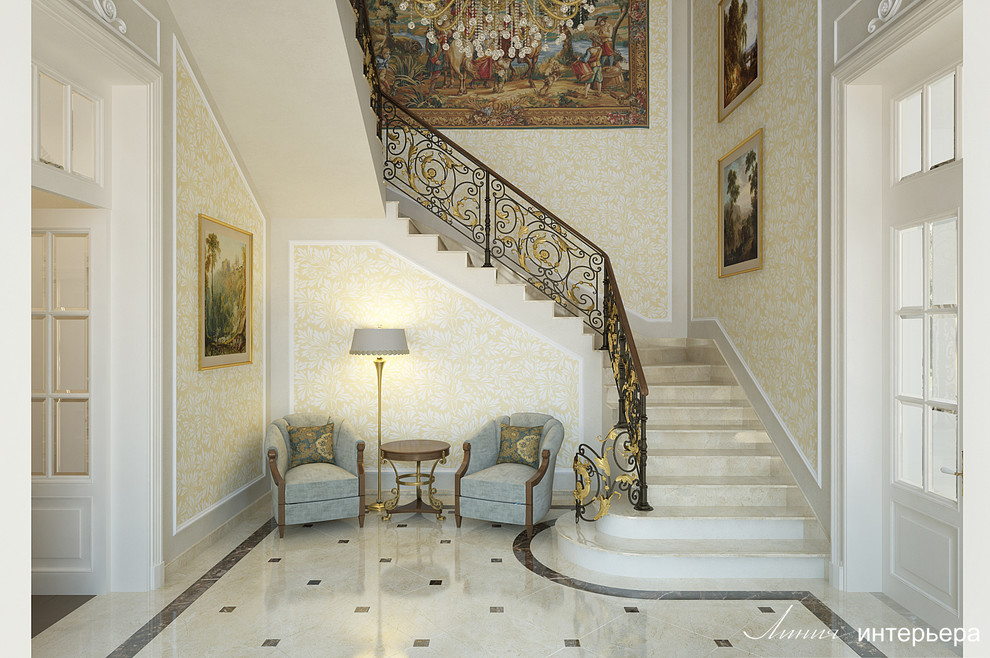 Загородный Дом в Подмосковье, классический интерьер