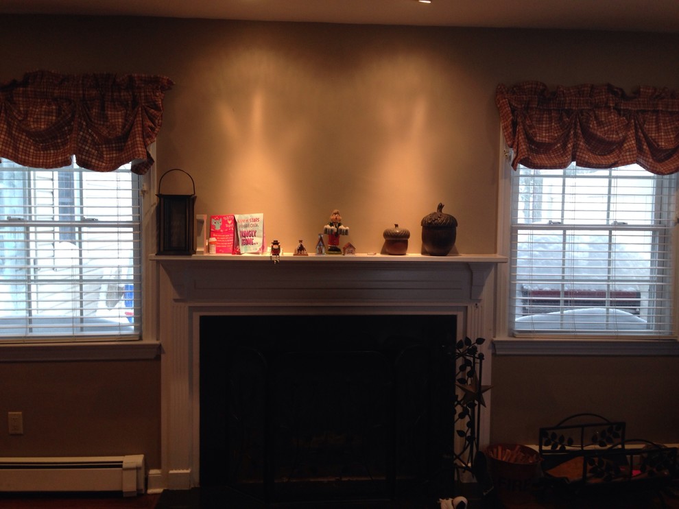 What size mirror over fireplace?