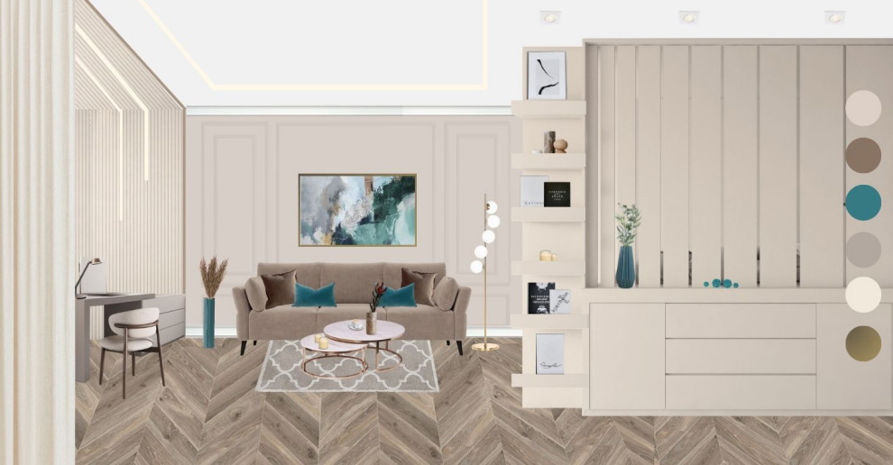 Monolocale 36 m2, Mosca