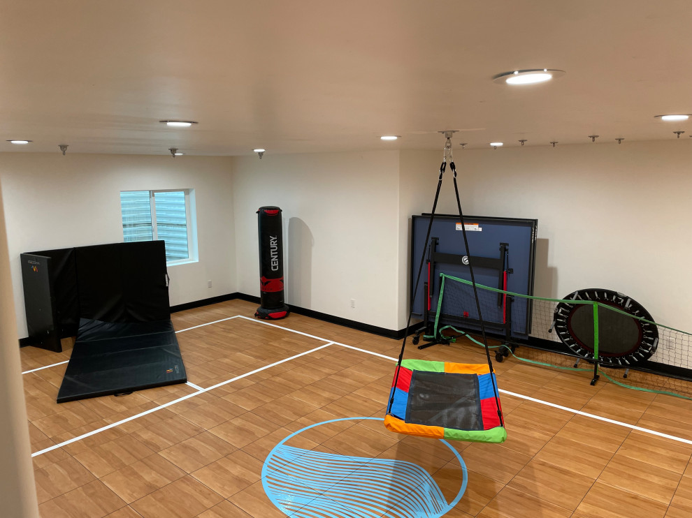 Custom Kids Playroom and Basement