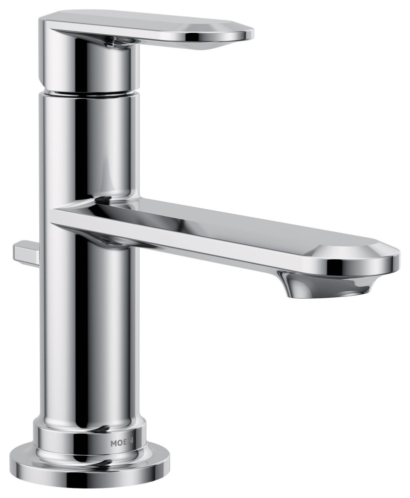 Moen 6504 Greenfield 1.2 GPM 1 Hole Bathroom Faucet - Chrome