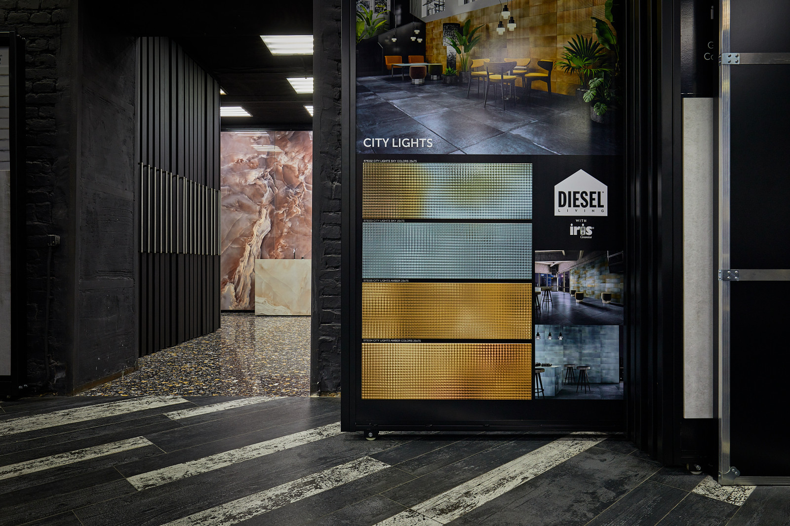 Экспозиция шоурума SpazioIris Moscow