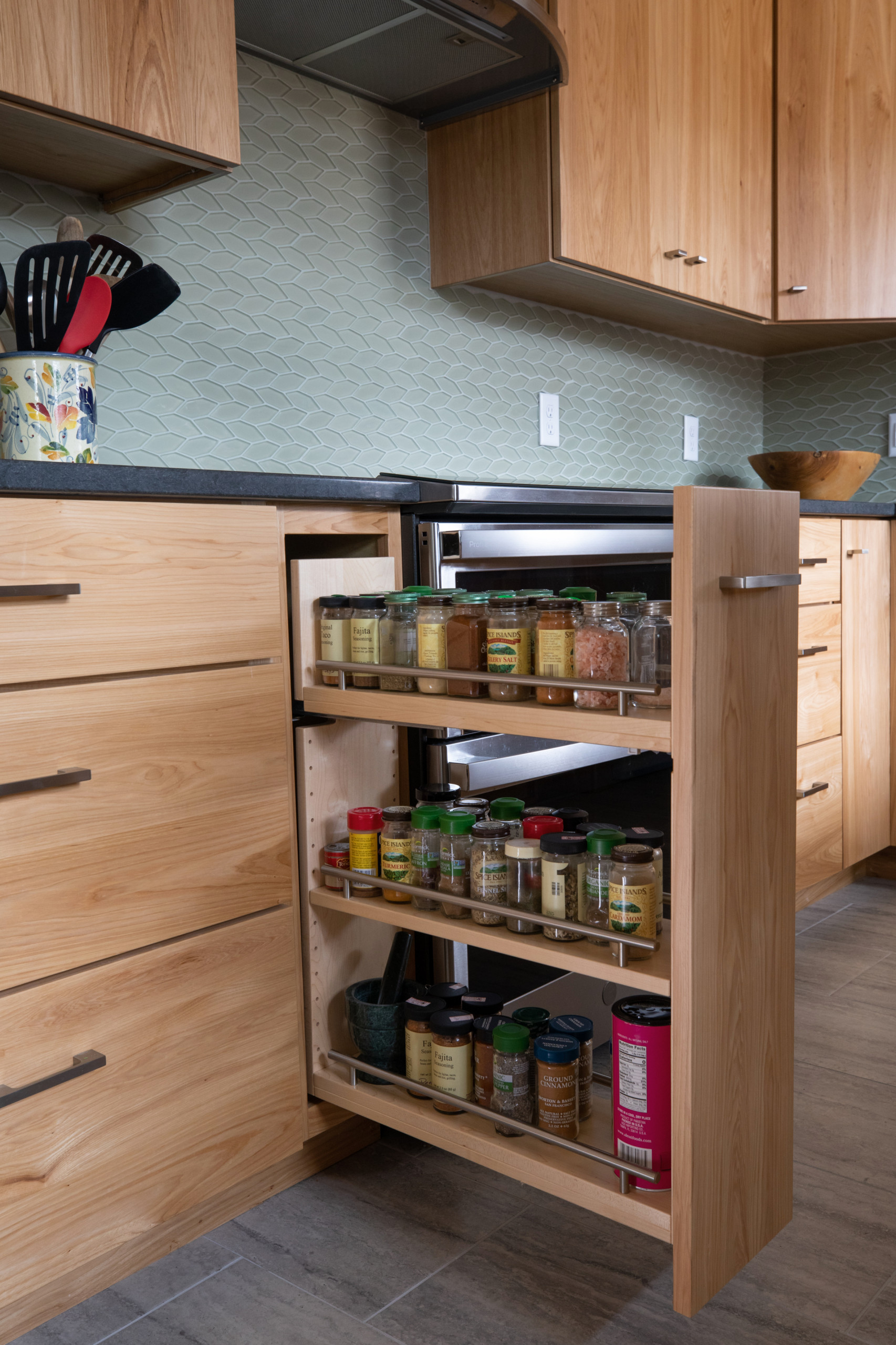 Pullout Spice Rack