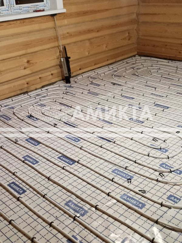 Инженерные системы для двухэтажного дома из бруса