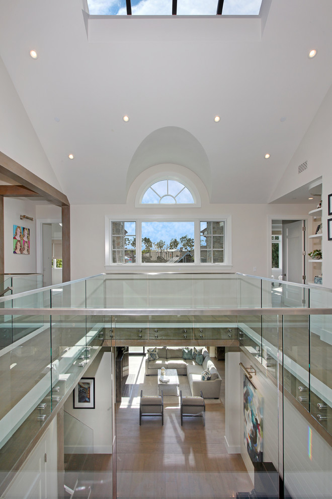 Photo of a transitional hallway in Orange County.