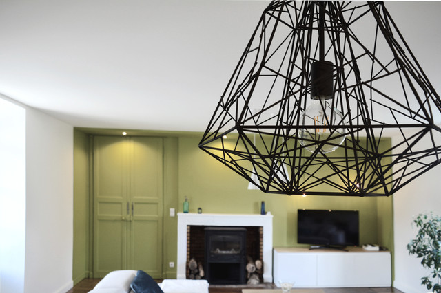 Une touche de design contemporary-vardagsrum