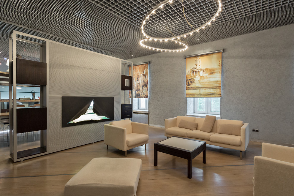 Современная квартира с одной спальней на Остоженке