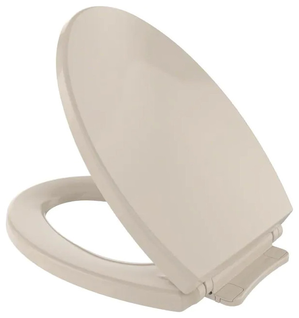 TOTO SoftClose Elongated Toilet Seat, Bone Traditional Toilet Seats by Need Direct Houzz