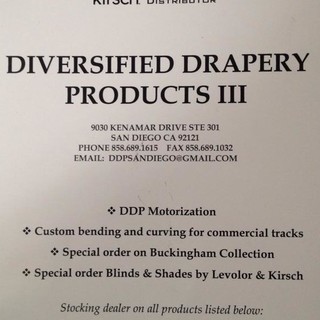 Diversified Drapery Products Iii San Diego Ca Us 92121