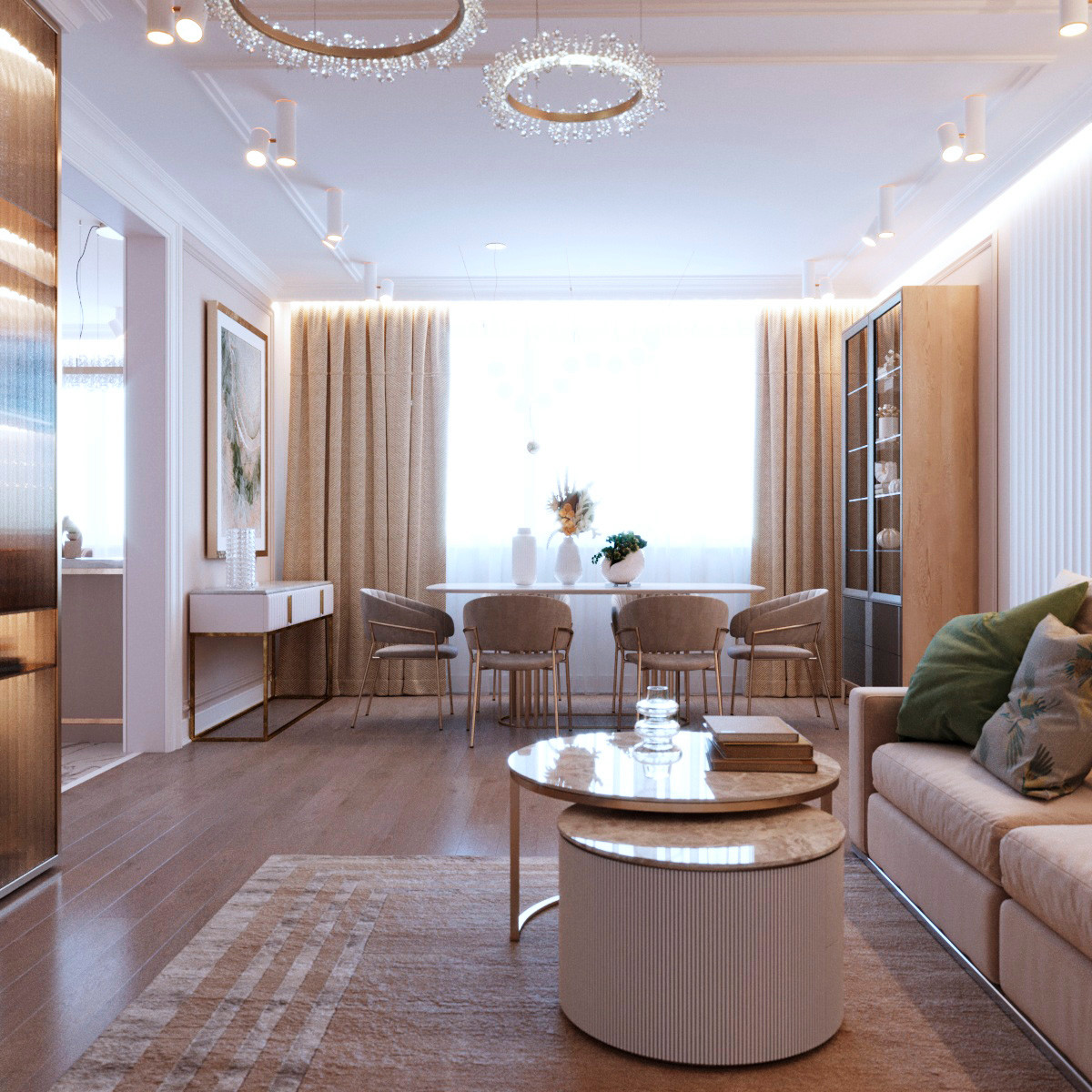 Дизайн интерьера квартиры в Москве