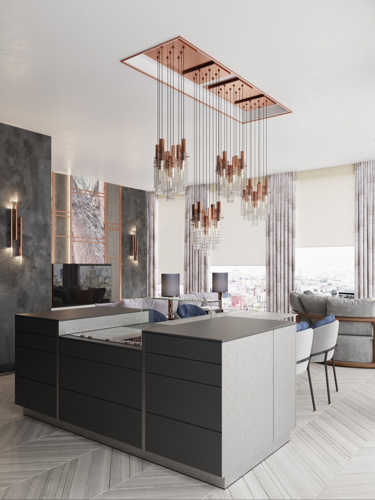 NEVA TOWERS Апартаменты 96m2