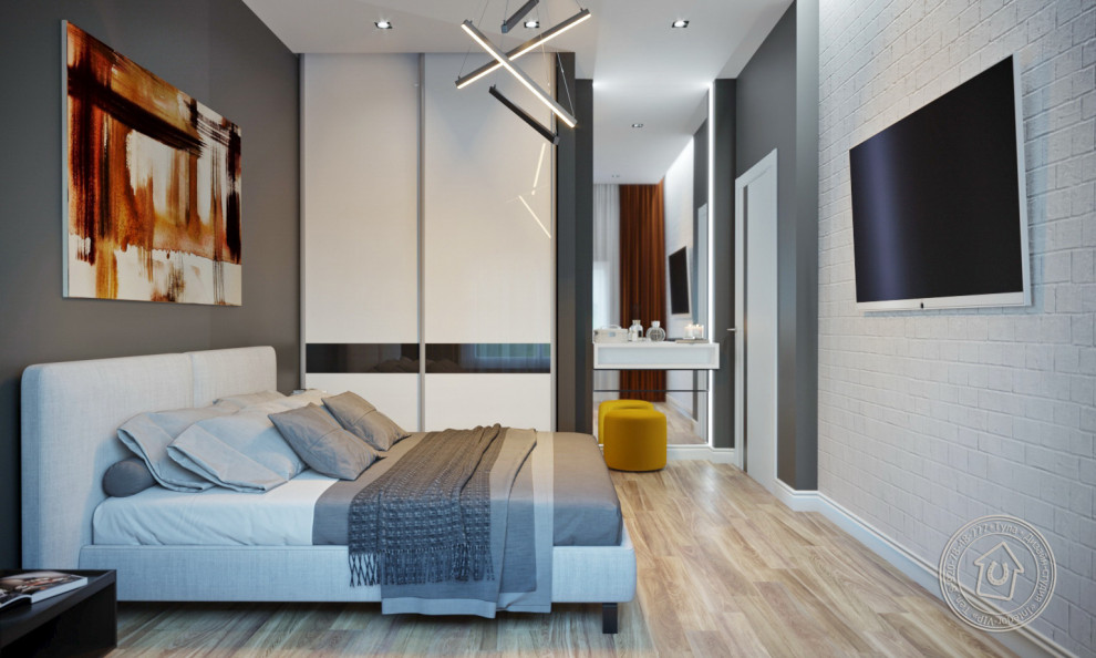 Современный дизайн спальни г.Тула