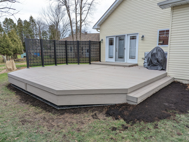 Cypress Custom Deck contemporary-terrace