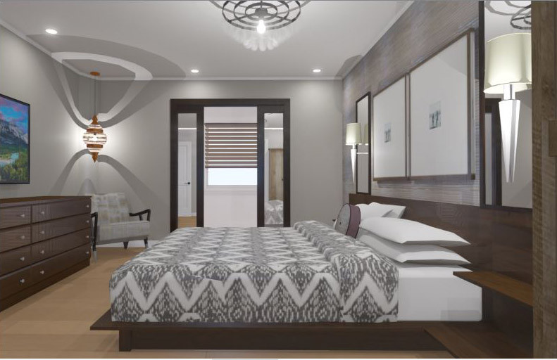 Bedroom - large bedroom idea