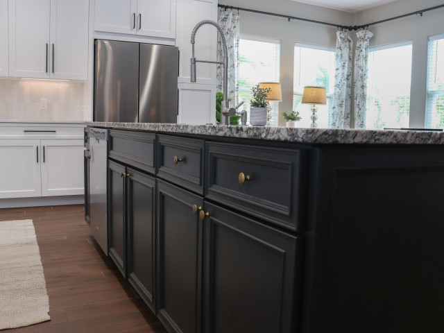 Two-Toned Custom Kitchen kitchen