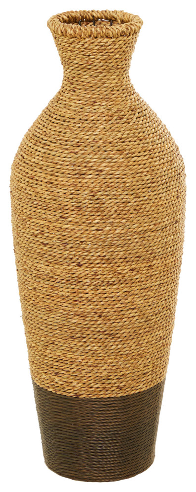 Bohemian Brown Seagrass Vase 562611