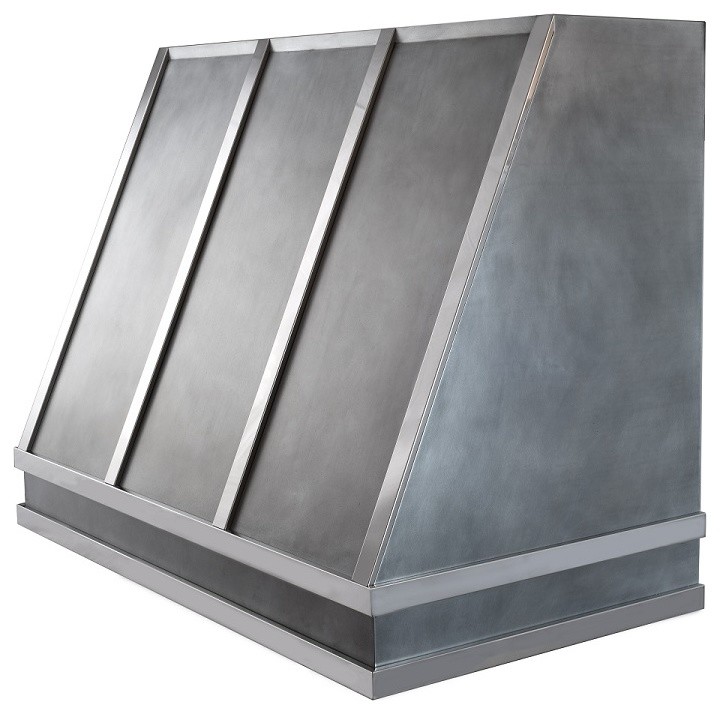 Zinc Range Hood, RH4 Shape Industrial Range Hoods And Vents by