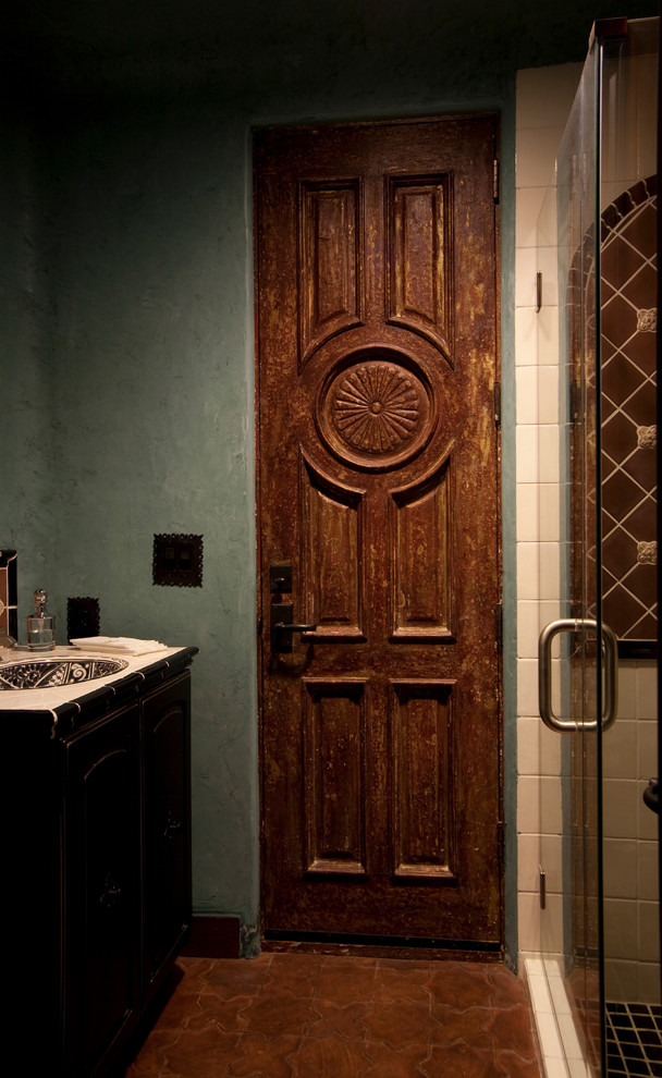 This is an example of a mediterranean bathroom in San Francisco.
