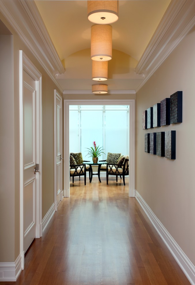 Transitional hallway photo in Chicago
