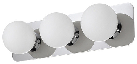 Dik Bathroom Wall Light, 3 Bulbs