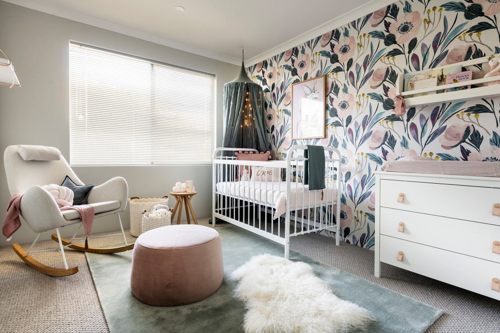 This is an example of a contemporary nursery in Perth.