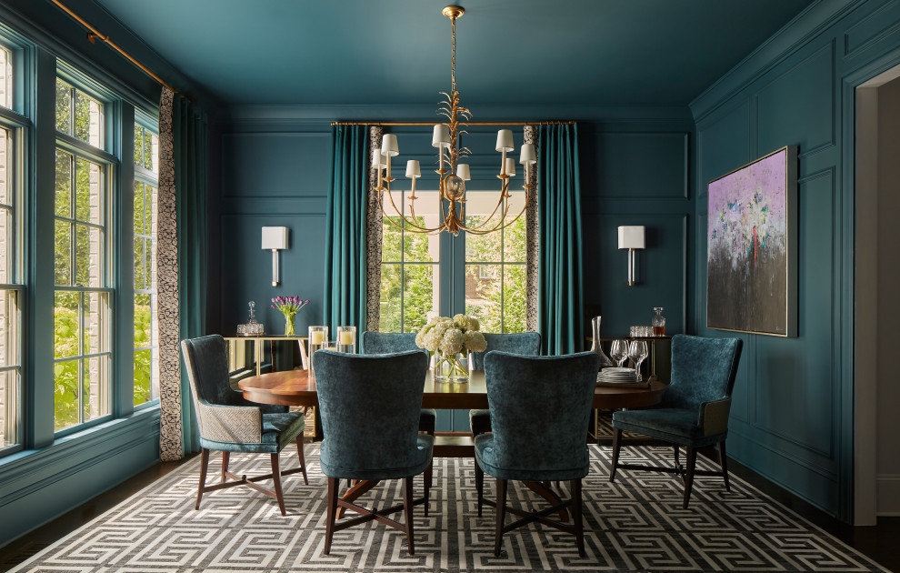 Green Hills Tudor - Traditional - Dining Room - Nashville - by Brad ...