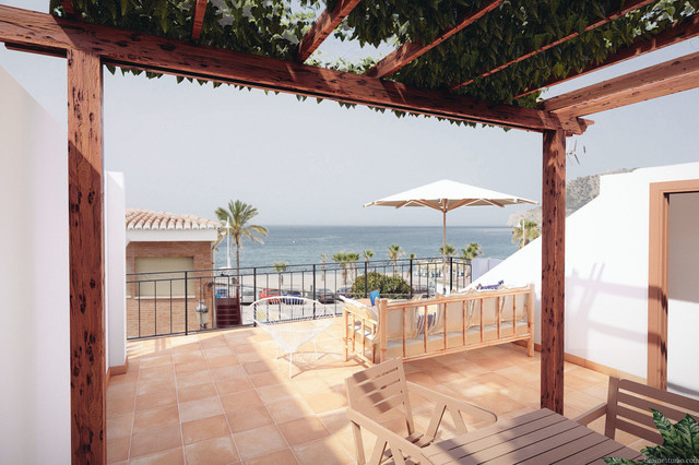 Terraza middelhavsstil-terrasse